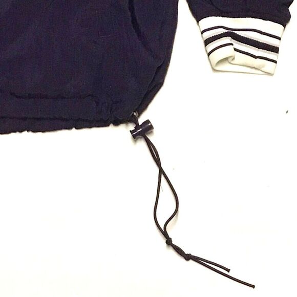 Vintage 1990’s Champion Blank/Sz XL Lined V-neck Pullover Windbreaker Jacket - Picture 3 of 8